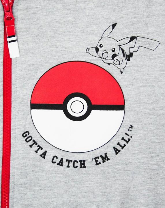 Produktbild Pokémon Gotta Catch Em All Hoodie mit durchgehendem Reissverschluss Jungen (140)
