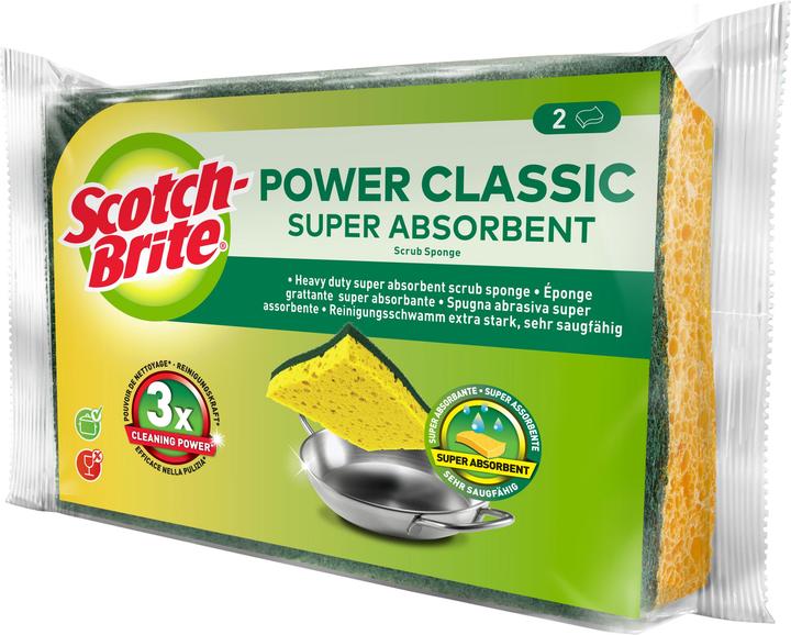 Produktbild Scotch-Brite Classic Naturfaser Reinigungsschwamm (2 Stk.)
