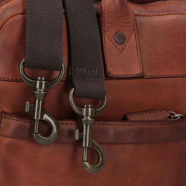 Actual product image Harbour 2nd Urban Poets briefcase leather 50 cm laptop compartment (18.50")