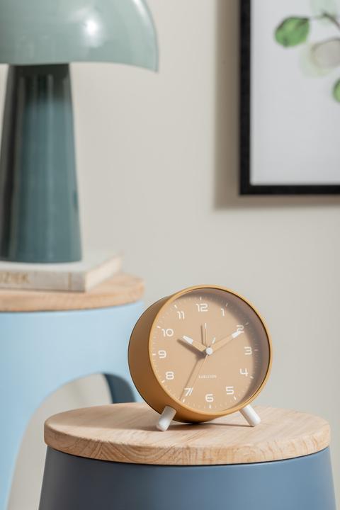 Actual product image Karlsson Klassischer Wecker Orgullo Ochre yellow, Funktionen
