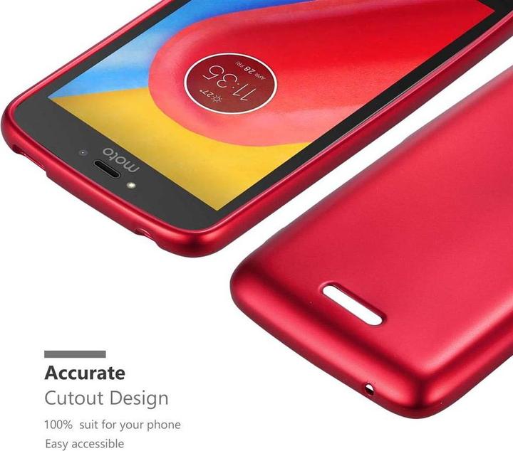 Productafbeelding Cadorabo TPU Matte Metallic hoes (Motorola Moto C Plus)