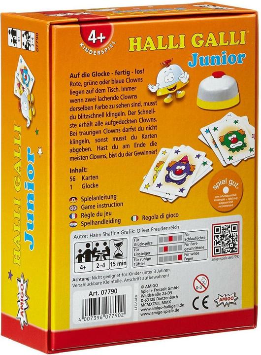 Immagine prodotto Amigo Halli Galli Junior (Tedesco, Francese, Italiano)