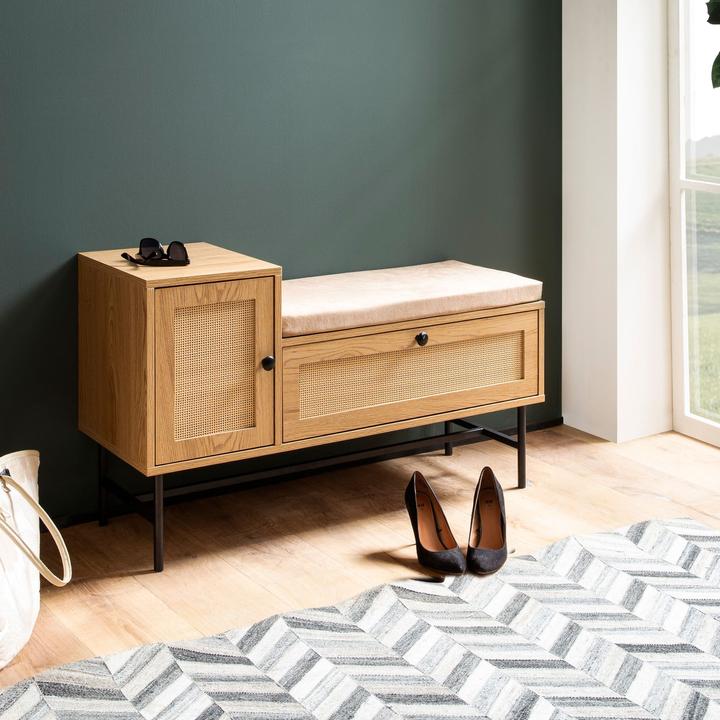 Produktbild FineBuy Schuhbank (100 cm)