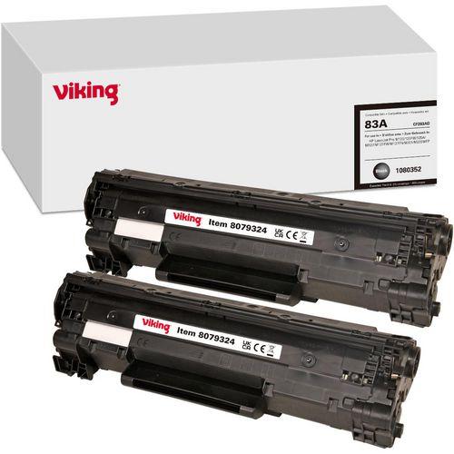Image du produit Viking Cartouche de toner TBD2 Compatible HP 83A CF283AD noir