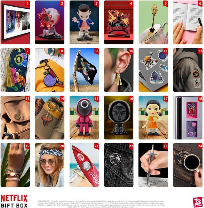 Produktbild YuMe Netflix Countdown Gift Box