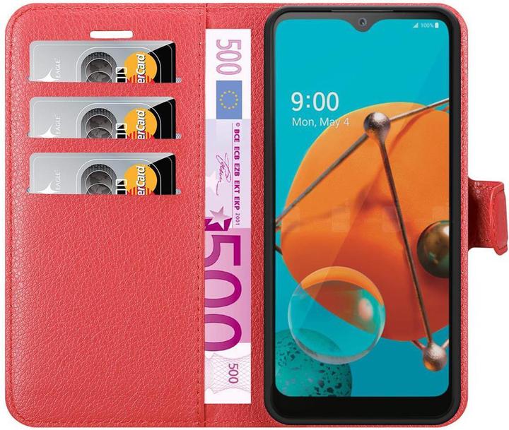 Produktbild Cadorabo Book mit Standfunktion Cover (LG KQ51)
