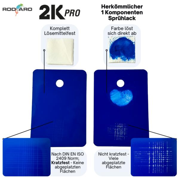 Produktbild 2K Pro Lack (Tiefschwarz, 0.25 l)