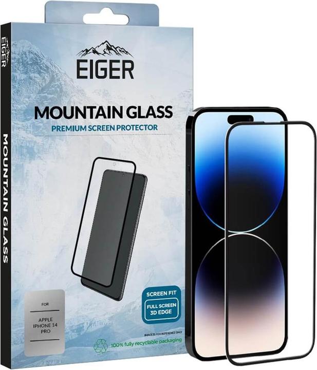 Actual product image Eiger Clear Edge (1 Piece, Apple iPhone 14 Pro)