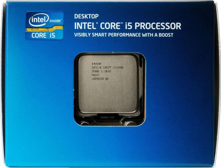 Produktbild Intel Core i5 2400 BOX, 4C/4T (LGA 1155, 3.10 GHz, 4 -Core)