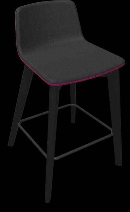 Black, Blackberry melange, Ash stained black
