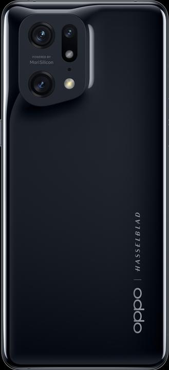 Actual product image OPPO Find X5 Pro (256 GB, Glaze Black, 6.70", Hybrid Dual SIM + eSIM, 50 Mpx, 5G)