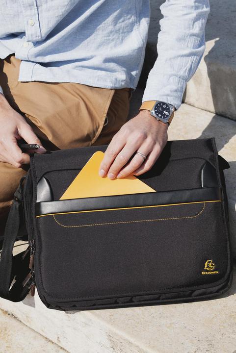 Actual product image Exacompta Sac messenger ordinateur Exactive (14) - Noir (14", Universal)