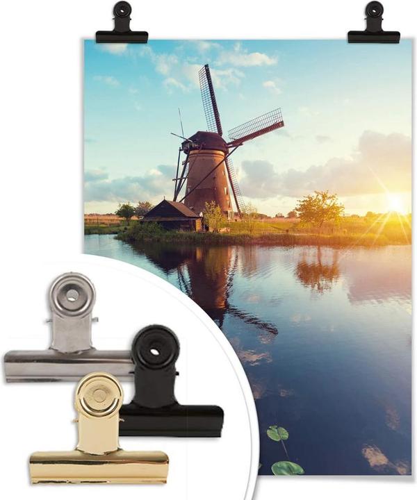 Produktbild Trenddeko Holländische Windmühle (100 x 120 cm)