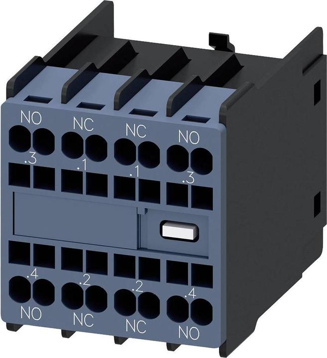 Actual product image Siemens Auxiliary Switch Block 2NO+2NC