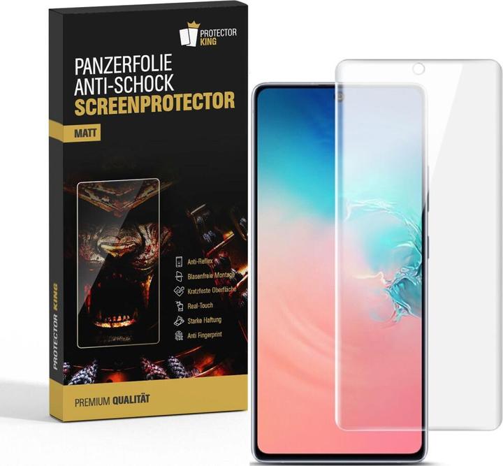 Produktbild Protectorking 6x Panzerfolie Anti-Shock matt entspiegelt (6 Stück, Samsung Galaxy Note 10 Lite)