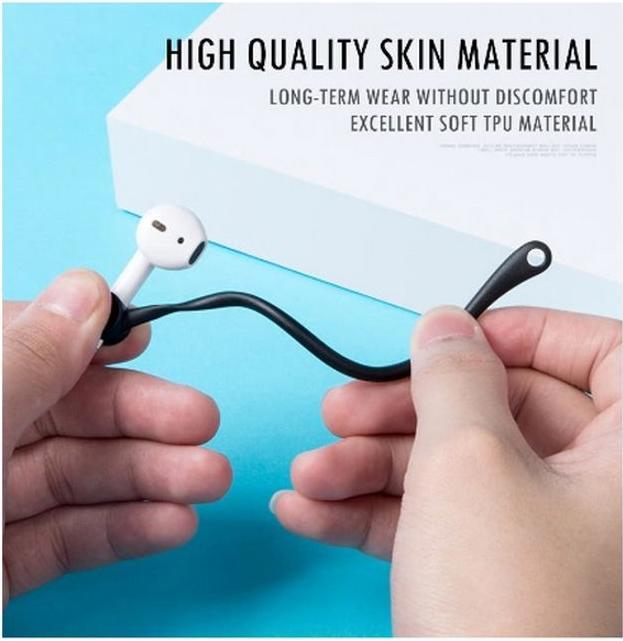 Produktbild MU Classic Silikon Ohrbügel Halterung (AirPods 1, AirPods Pro, AirPods 2 (2019))