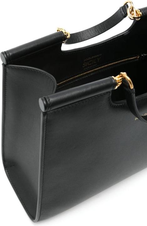 Immagine prodotto Dolce & Gabbana small sicily shopping bag in black leather