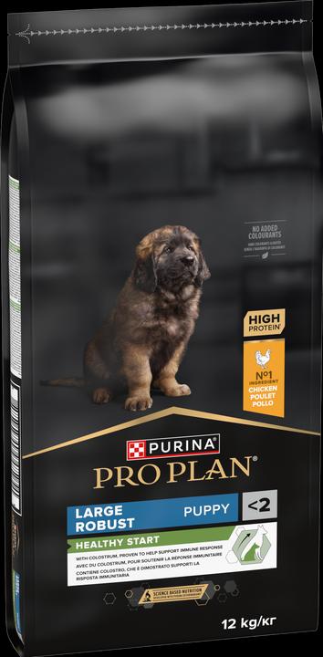 Produktbild Pro Plan Dog Large Robust Puppy OPTI START Huhn (Junior, 1 Stk., 12000 g)