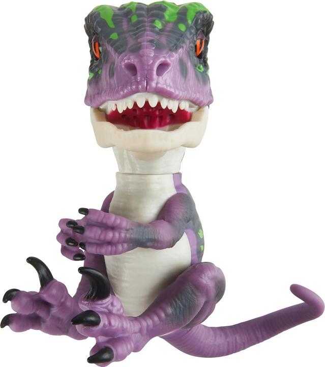 Actual product image WowWee Fingerlings Dino Baby Velociraptor assorted colours