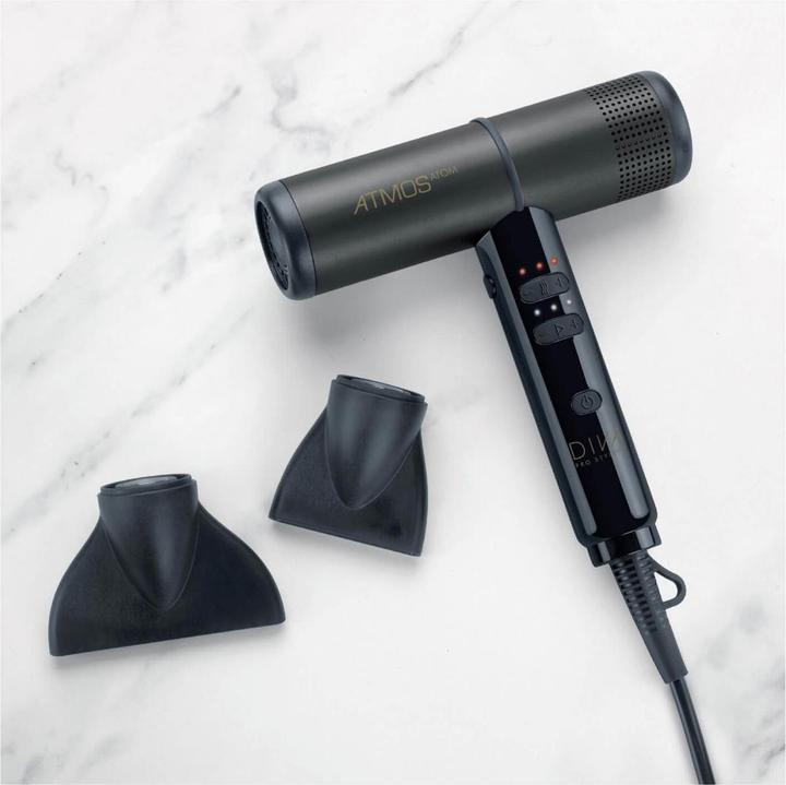 Actual product image Diva Hairdryer Atmos ATOM Set black