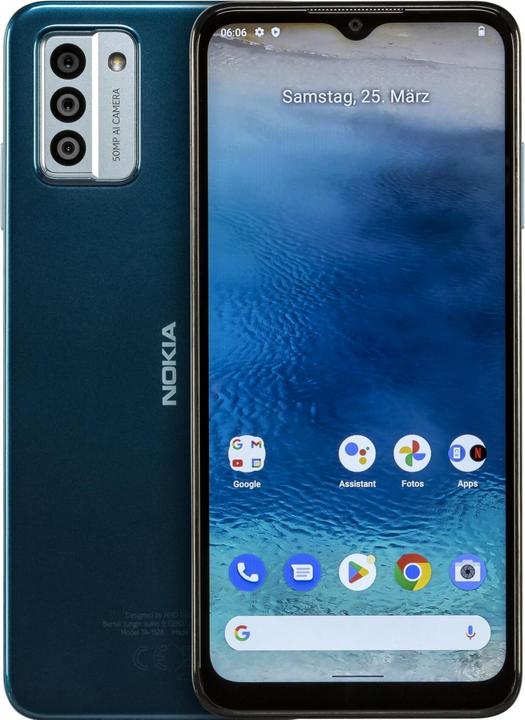 Immagine prodotto Nokia G22 (64 GB, Blu laguna, 6.50", Doppia SIM, 50 Mpx, 4G)