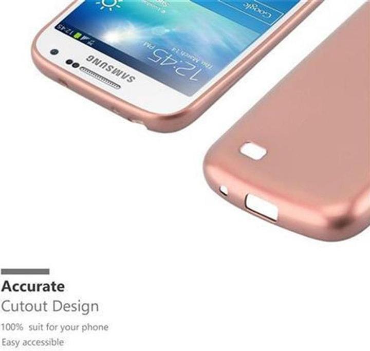 Productafbeelding Cadorabo TPU Matte Metallic hoes (Samsung Galaxy S4)