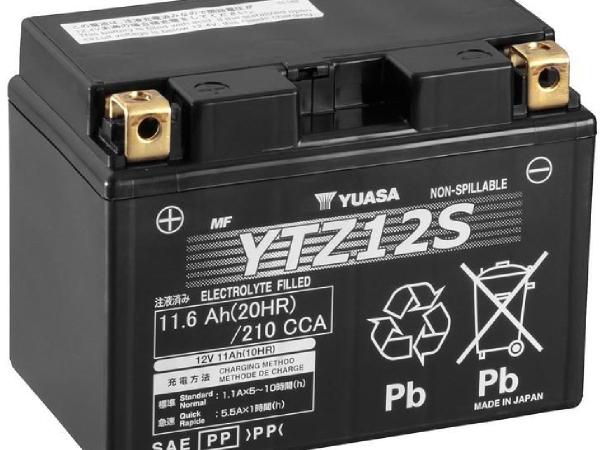 Produktbild Yuasa Motorradbatterie YTZ12S (12 V, 11 Ah, 210 A)