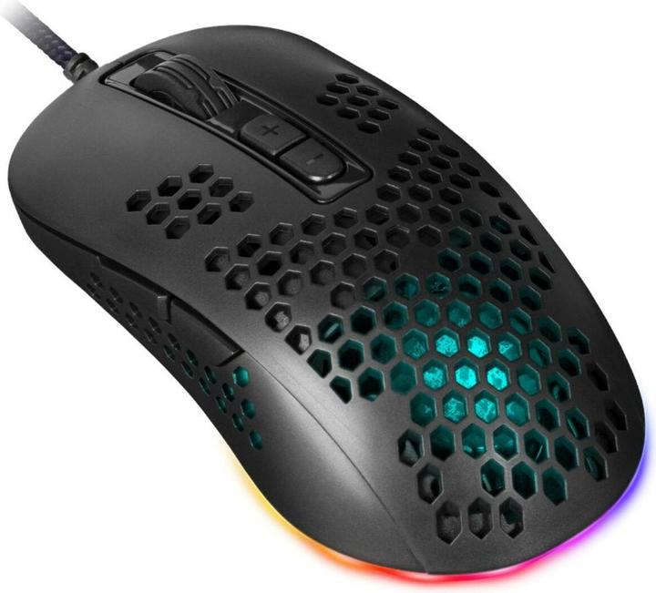 Actual product image Defender GM-620L SHEPARD 12800dpi 7P backlit gaming mouse (Cable)