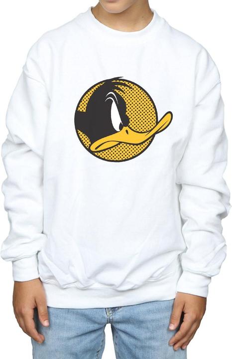 Produktbild Looney Tunes Daffy Duck Dotted Profile Sweatshirt Jungen (128)