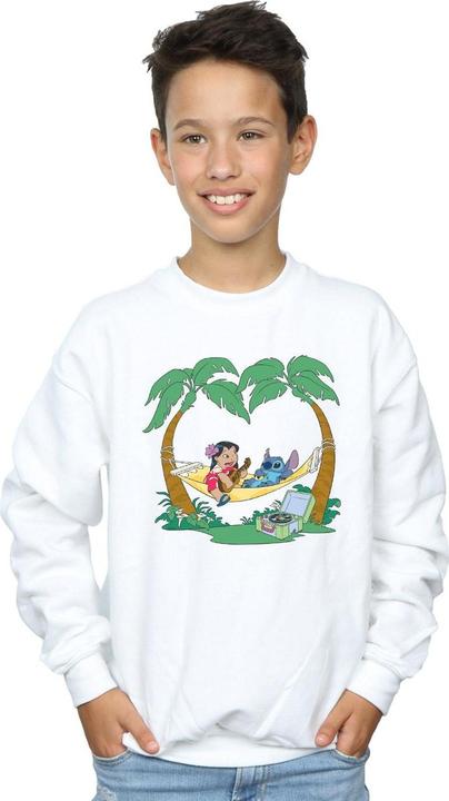 Produktbild Disney Lilo And Stitch Play Some Music Sweatshirt Jungen (140, 146)