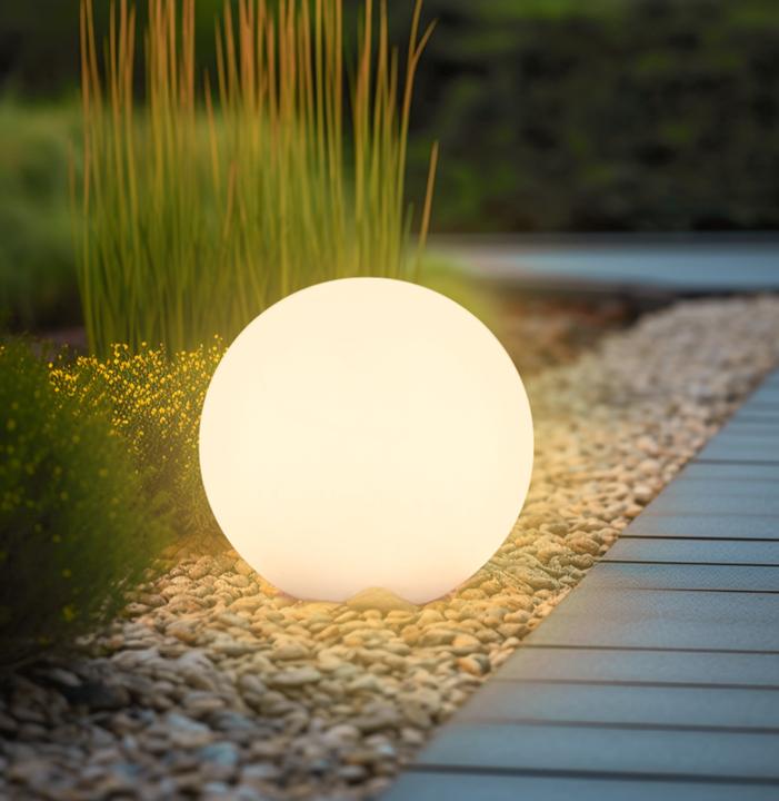 Image du produit Century Lampe solaire à LED BOLLA 0,9W RGB Dimm. IP44 grand (7 lm, IP44)
