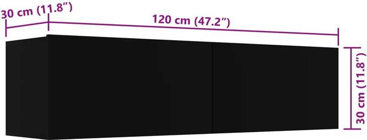 Produktbild VidaXL Jericho (120 x 30 x 30 cm)