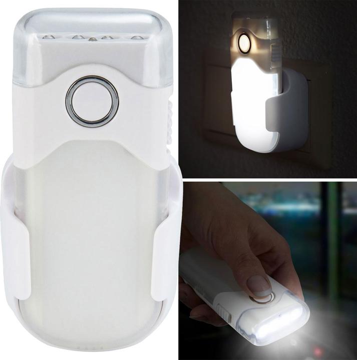 Produktbild Alecto ATL-80 LED-Taschenlampe/LED-Nachtlicht mit Sensor (22 cm, 20 lm)