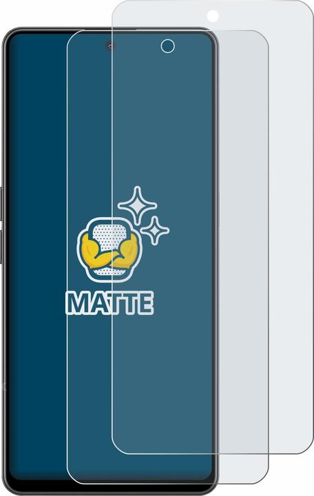 Actual product image BROTECT Anti-glare screen protector matt (2 Piece, Oppo Find X3 Lite 5G)