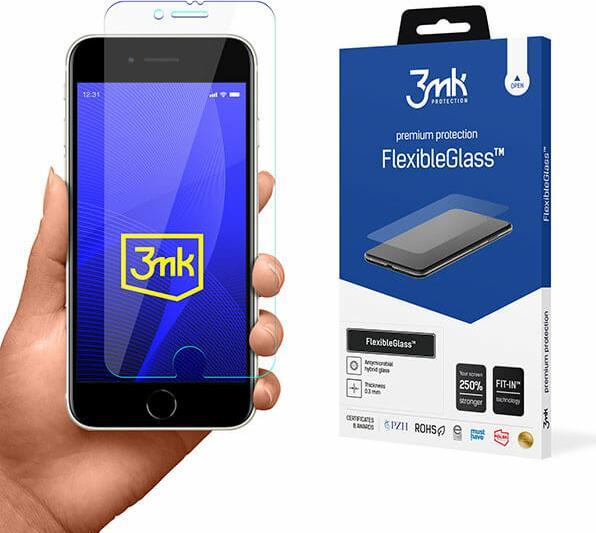 Produktbild 3MK hybrid glass Flexible 2.5D for iPhone 8 (1 Stück, Apple iPhone 8)