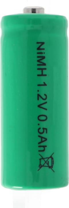 Image du produit AccuCell Hochstromfähiger Lady Akku LR1, Size N NiMH Akku 500mAh mit Pluspol (1 pcs, 500 mAh, Piles rechargeables + chargeur)