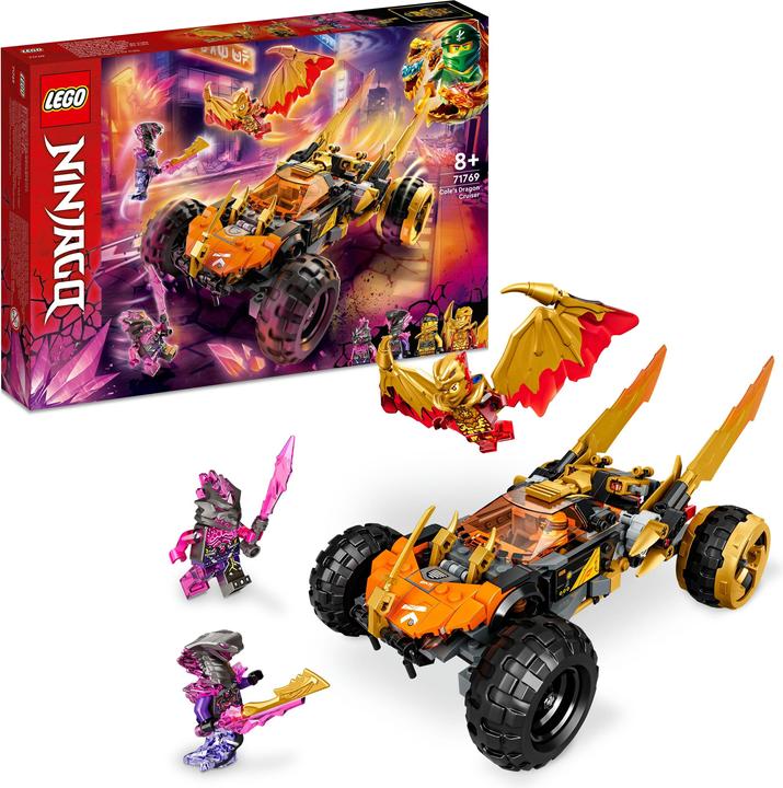 Actual product image LEGO Cole's dragon speedster (71769, LEGO Ninjago)