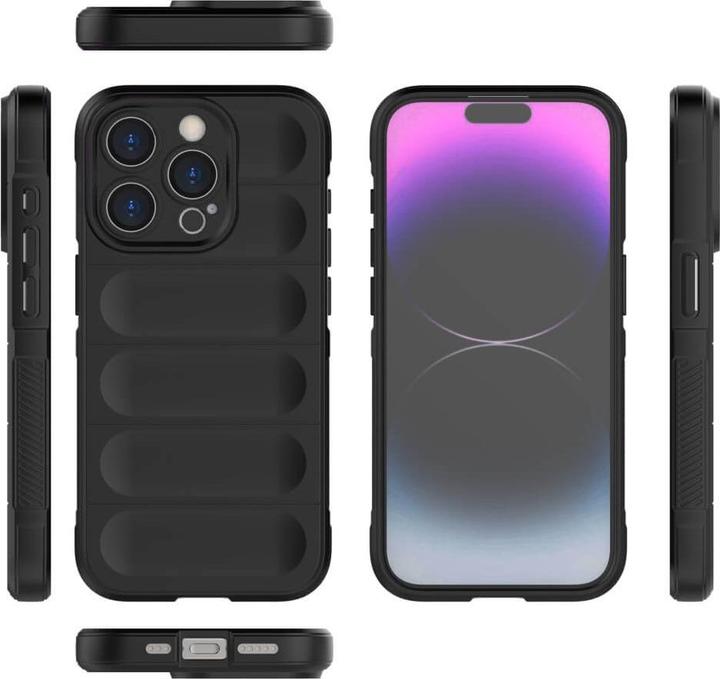 Immagine prodotto Cover-Discount iPhone 15 Pro - Cover protettiva rugged nera (Apple iPhone 15 Pro)