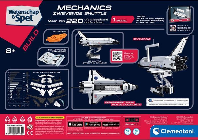 Actual product image Clementoni Technologic Nasa Shuttle