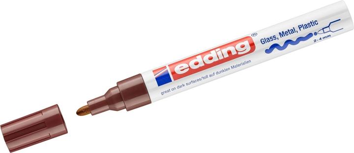 Produktbild Edding Lackmarker 750 Strichstärke: 2-4 mm Schreibfarbe: braun (Braun, 4 mm, 1 x)