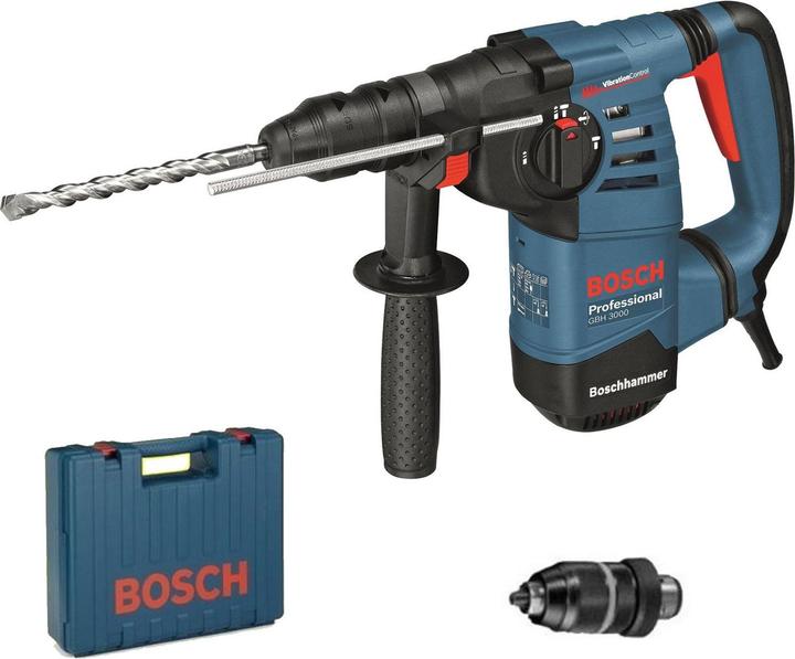 Produktbild Bosch Professional Bohrhammer mit SDS plus GBH 3000, Handwerkerkoffer (Netzbetrieb)