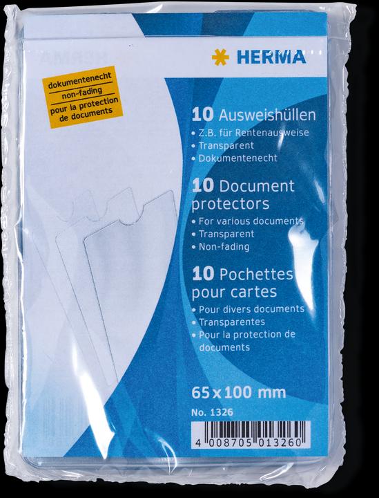 Actual product image HERMA ID card holders (65 x 100 mm, 1 x)