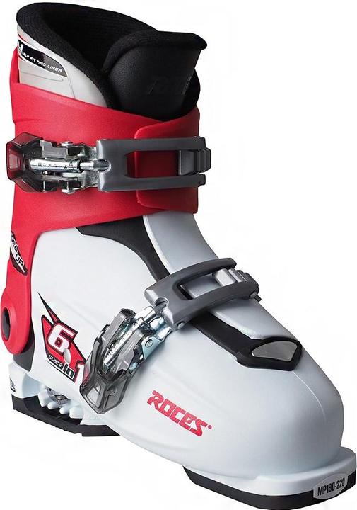 Actual product image Roces Ski boots Idea Up white-red-black JUNIOR 450491 15 (30, 31, 32, 33, 34, 35)