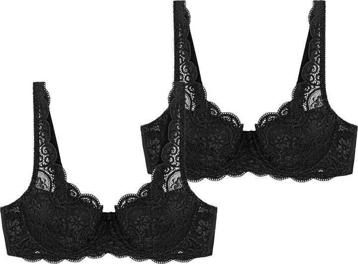 Actual product image Triumph Amourette 300 underwired bra (80 E, pack of 2)