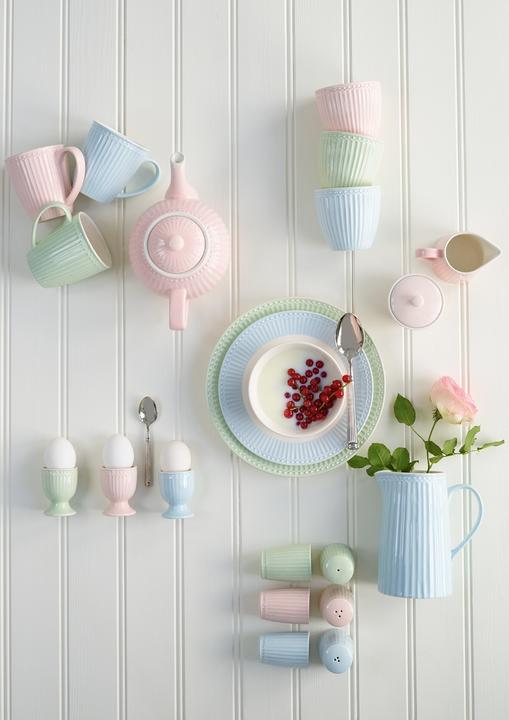 Image du produit Greengate Alice assiette plate pale blue 26,5 cm (1 x)