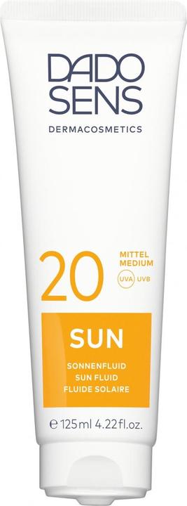 Immagine prodotto Dado Sens SUN Sun Fluid SPF 20 - Pelle sensibile (Crema solare, SPF 20, 125 ml, 159 g)