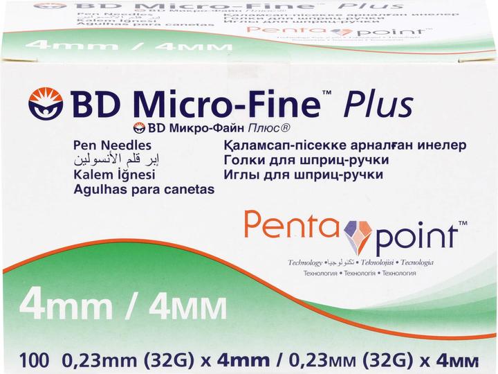 Produktbild Diaprax GmbH Microfine Pen Kanülen 4mm, 100 St KAN