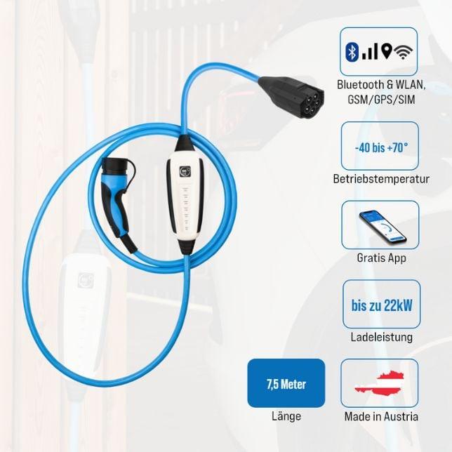 Image du produit NRGkick Station de recharge mobile (Type 2, 22 kW, 32 A, Type 2)