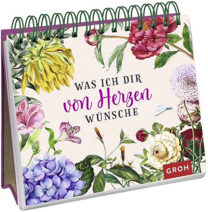 Actual product image Was ich dir von Herzen wünsche (German, Groh publishing house, 2020)