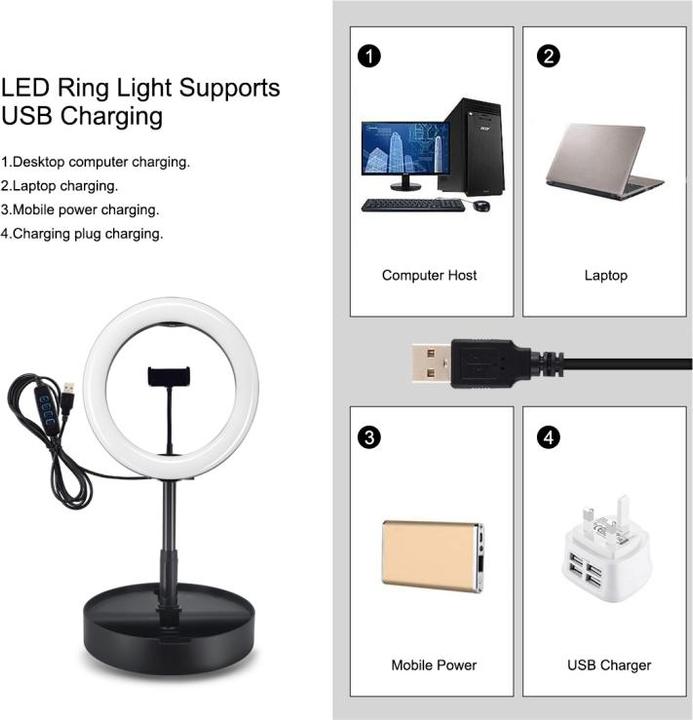 Actual product image Puluz PU480W (Ring light)